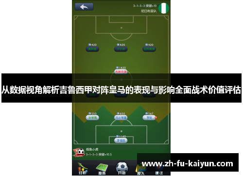 从数据视角解析吉鲁西甲对阵皇马的表现与影响全面战术价值评估